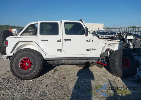 2021 Jeep Wrangler Unlimited Rubicon 4X4 z USA, uszkodzony, nr VIN 1C4HJXFNXMW717312